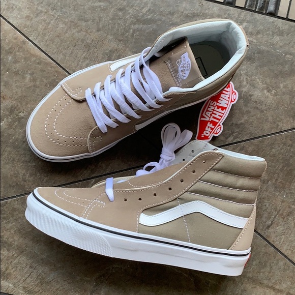 VANS SK8-Hi Desert Taupe/True White WMNS - Picture 14 of 16
